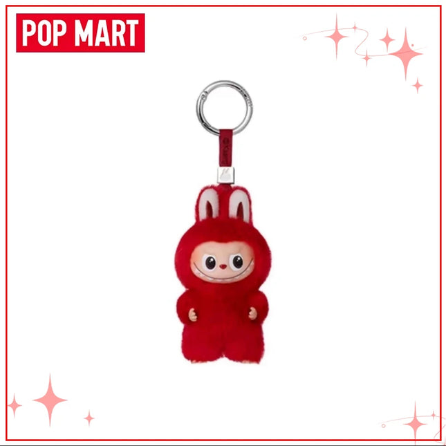 POP MART The Monsters Labubu V4 Pin for Love Series  Blind Box Vinyl Face Plush Doll Pendant Keychain Toy Christmas Gifts