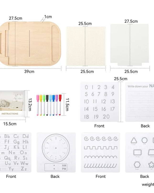 Children's Montessori Toys Life Skills Learning Game Sand Table Accessories Early Education And Intelligence Toys Child's Gift