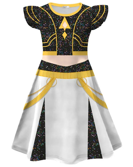 Kids K-Pop Demon Hunters Zoey Rumi Mira Costume Fancy Dress Cosplay Huntrix Idol Movie Cosplay for Girls Kids Halloween Carnival