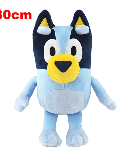 20/30CM Bluey And Bingo Plush Dolls Shining Star Eye Bluey Bingo Anime Plush Stuffed Toys Birthday Christmas Gift For Children