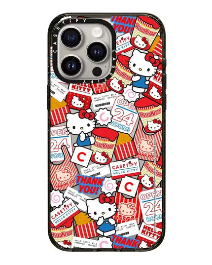 Hello Kitty Iphone 16 Promax Phone Case With Mirror Finish Technology Anti Drop All Inclusive Creative Cartoon Protective Cover