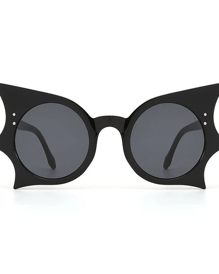 1pc Bat Hip Hop Funny Sunglasses Butterfly Sunglasses Concave Sunglasses Personalized Versatile Sunglasses