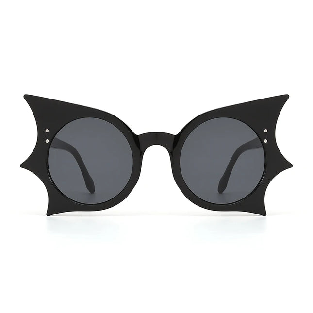 1pc Bat Hip Hop Funny Sunglasses Butterfly Sunglasses Concave Sunglasses Personalized Versatile Sunglasses