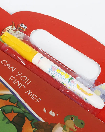 Magic Water Drawing Book - Reusable Montessori Toddler Toy, Mess-Free Painting for Early Education