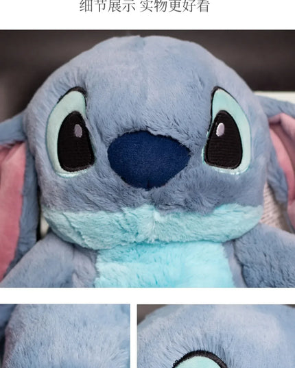 Stitch Angel Lotso peluche a mano bottiglia calda bottiglie di acqua calda inverno portatile borsa a mano calda