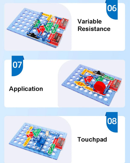 Circuit Electronic Exploration Toys for Kids tecnología Physic Education Learning Children Stem Toys Gifts Science Kits For Kids