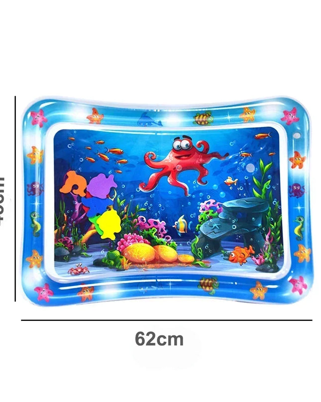 Baby Water Play Mat PVC Inflatable Cushion Infant Tummy Time Summer Toddler Water Pad Kids Early Education Developing Toys Gift