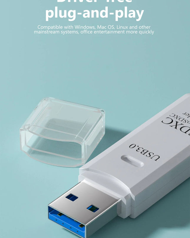 2 in 1 USB 3.0 Card Reader Micro TF sd card Reader usb adapter High Speed Cardreader TF Memory card For PC Laptop Accessories