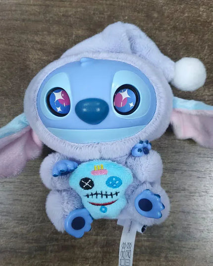 NEW Stitch Eat Something Before Sleep Series Blind Box Plush Dolls Pendant Cute Doll Ornament Mystery Box Surprise Toys Gifts