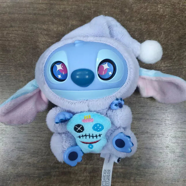 NEW Stitch Eat Something Before Sleep Series Blind Box Plush Dolls Pendant Cute Doll Ornament Mystery Box Surprise Toys Gifts