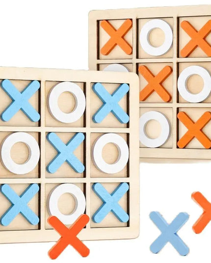 Montessori Wooden Toy Mini Chess Play Game Interaction Puzzle Training Brain Learing Early Educational Toys For Children Kids