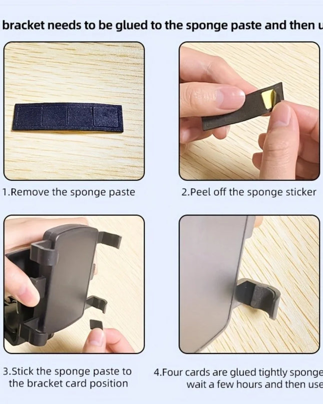 Support de téléphone universel pour tableau de bord de voiture 360 °   Support de voiture pour Smartphone rotatif, pour iPhone,