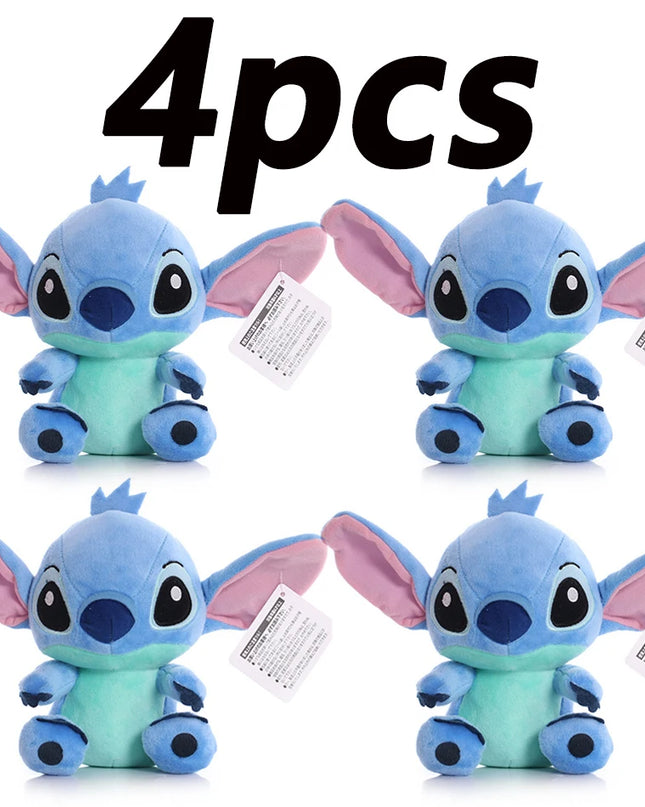20cm Stitch Stuffed Plush Models Cartoon Stuffed Plush Dolls Anime Plush Baby Toys Kawaii Kids Birthday Gift