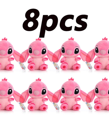 12cm 20cm 25cm Stitch Stuffed Plush Models Cartoon Stuffed Plush Dolls Anime Plush Baby Toys Kawaii Kids Birthday Gift