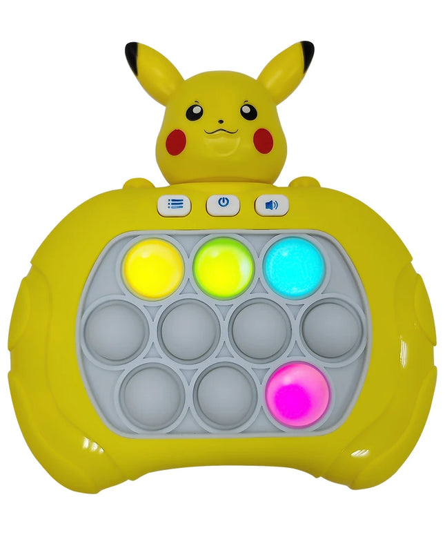 New Kuromi Quick Push Game Pop up Fidget Bubble Electronic Pop it Pro Game Light Stress Relief Toy Adult and Children's Gift toy