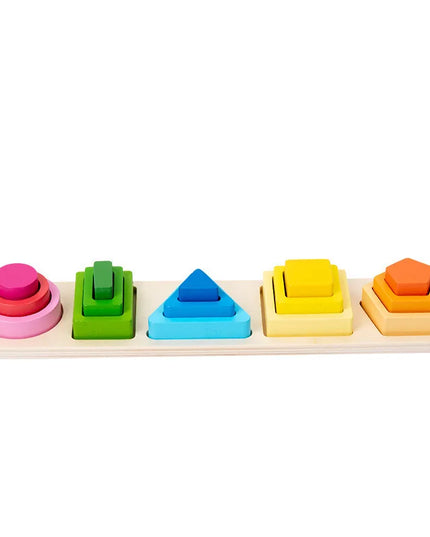 Montessori  Wooden Color Shape Cognitive Classification Matching Puzzle Children's Magnetic Fishing Learning Educational Toys