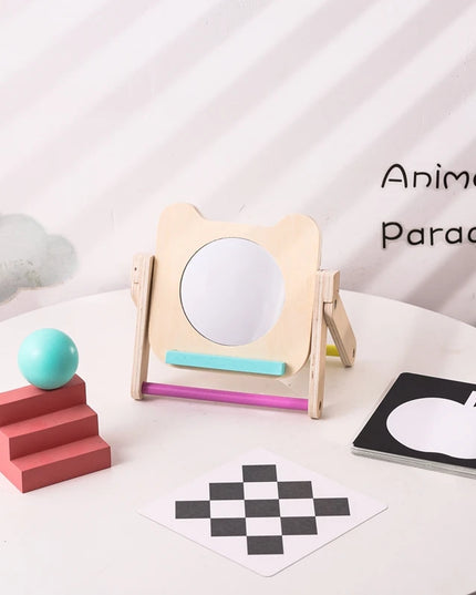 Montessori Wood Toys 0-12Months Baby Colorful Geometry Grasping Board Toys Newborn Sensory Touch Shape Recognition Game Toy Gift