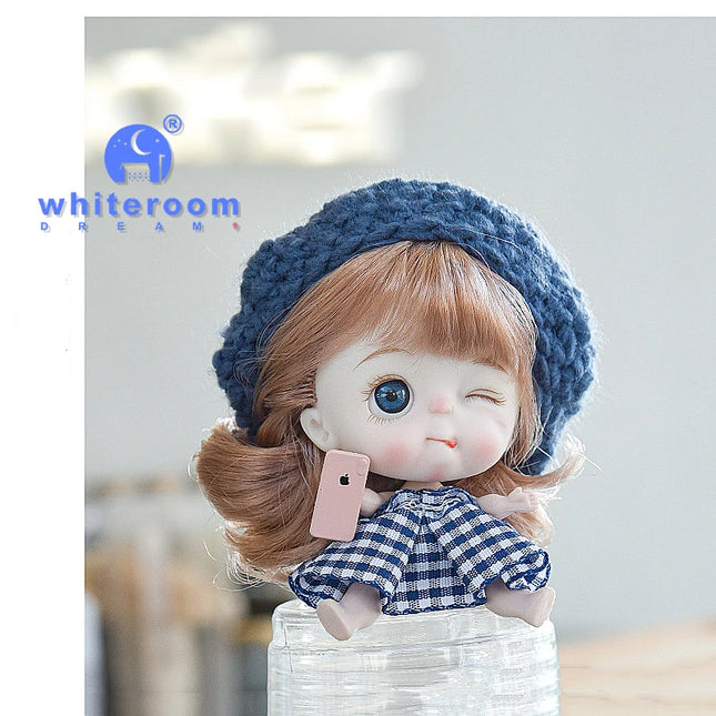 Small Dolls Mini Toys For Girls Gift Present House Accessories DIY Doll Furniture Set Bathroom Kitchen Living Room Bakery