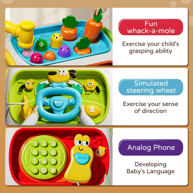 Montessori Sensory Toys for Children Cognitive Development Games with Color Sorting and Shape Learning Activities 3 Years Gifts