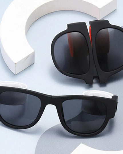New Folding Snap Ring Riding Sunglasses Sunglasses Sunglasses for Men Sunglasses Folding Bracelet SunGlasses UV400