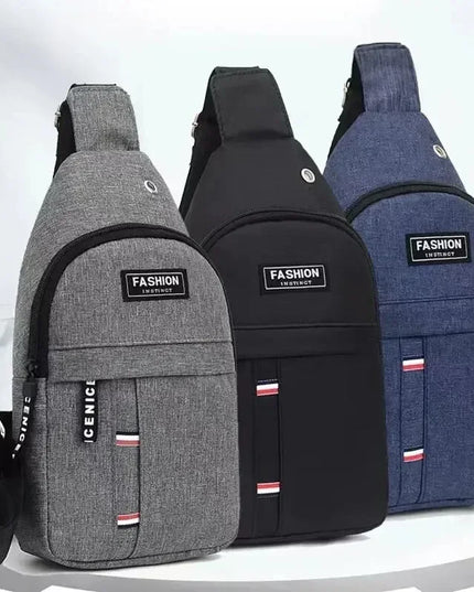 Men's Waterproof Large Capacity Fanny Pack, Adjustable Strap For Outdoor Activities, Travel Running, Hiking, And Cycling