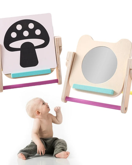 Montessori Wood Toys 0-12Months Baby Colorful Geometry Grasping Board Toys Newborn Sensory Touch Shape Recognition Game Toy Gift