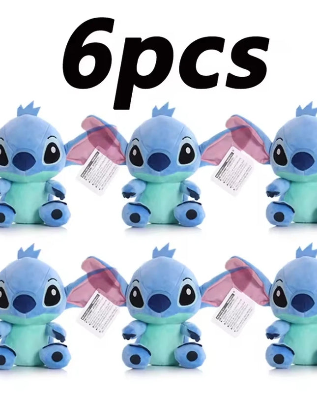 12cm 20cm 25cm Stitch Stuffed Plush Models Cartoon Stuffed Plush Dolls Anime Plush Baby Toys Kawaii Kids Birthday Gift