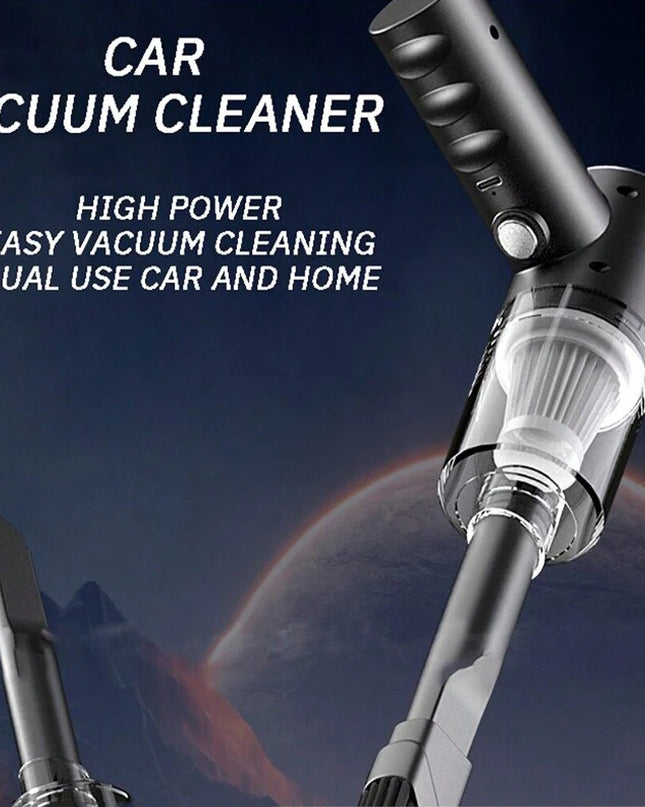 3 In 1 Integrated Suction And Blowing Vacuum Combination Vacuum Cleaner USB Charging Small Car Household Vacuum Cleaner