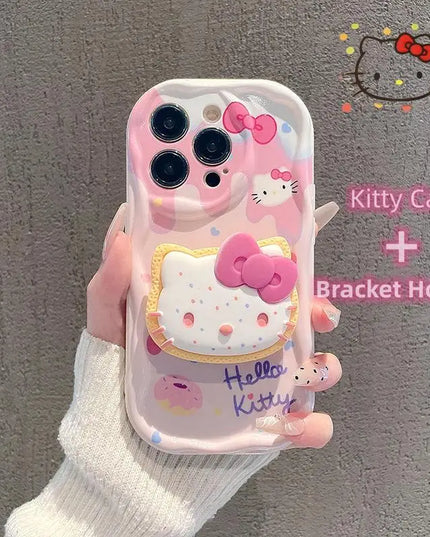 Kuromi Hello Kitty Phone Case For Samsung Galaxy A55 A16 A05 A05S A06 A52 A32 A72 A13 A31 A51 A71 A04E A04 A50 A30 A21S A22 A23