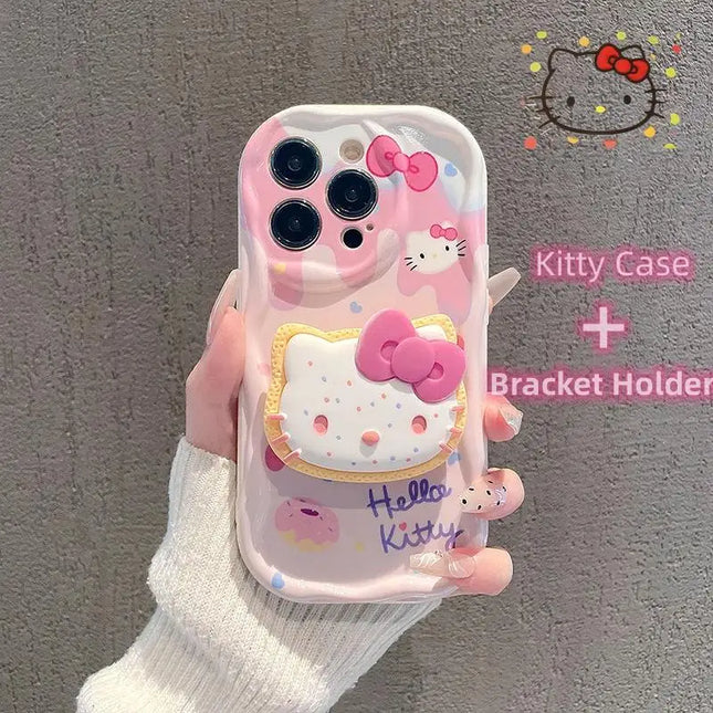 Kuromi Hello Kitty Phone Case For Samsung Galaxy A55 A16 A05 A05S A06 A52 A32 A72 A13 A31 A51 A71 A04E A04 A50 A30 A21S A22 A23