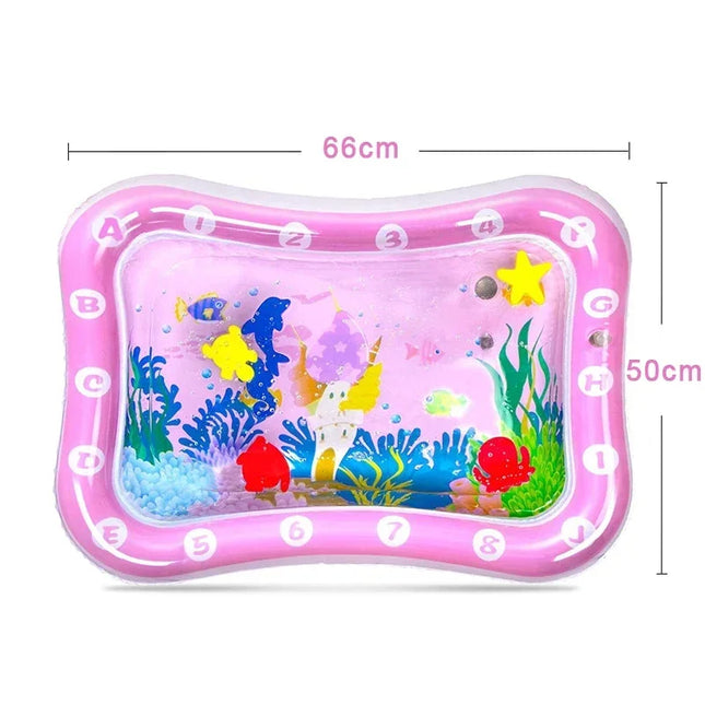 Baby Water Play Mat PVC Inflatable Cushion Infant Tummy Time Summer Toddler Water Pad Kids Early Education Developing Toys Gift