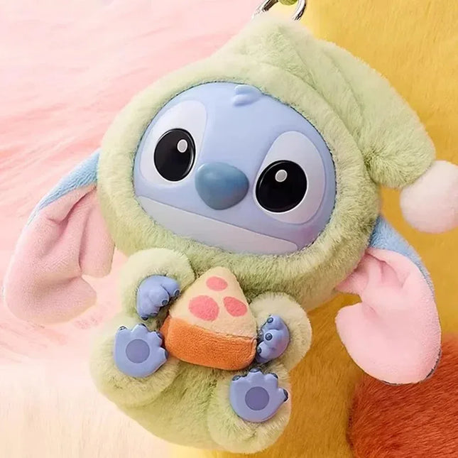 NEW Stitch Eat Something Before Sleep Series Blind Box Plush Dolls Pendant Cute Doll Ornament Mystery Box Surprise Toys Gifts