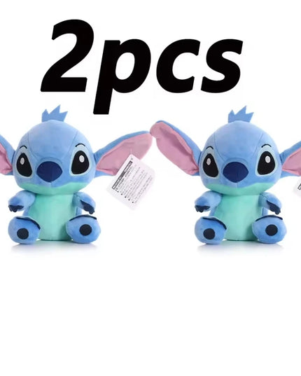 12cm 20cm 25cm Stitch Stuffed Plush Models Cartoon Stuffed Plush Dolls Anime Plush Baby Toys Kawaii Kids Birthday Gift