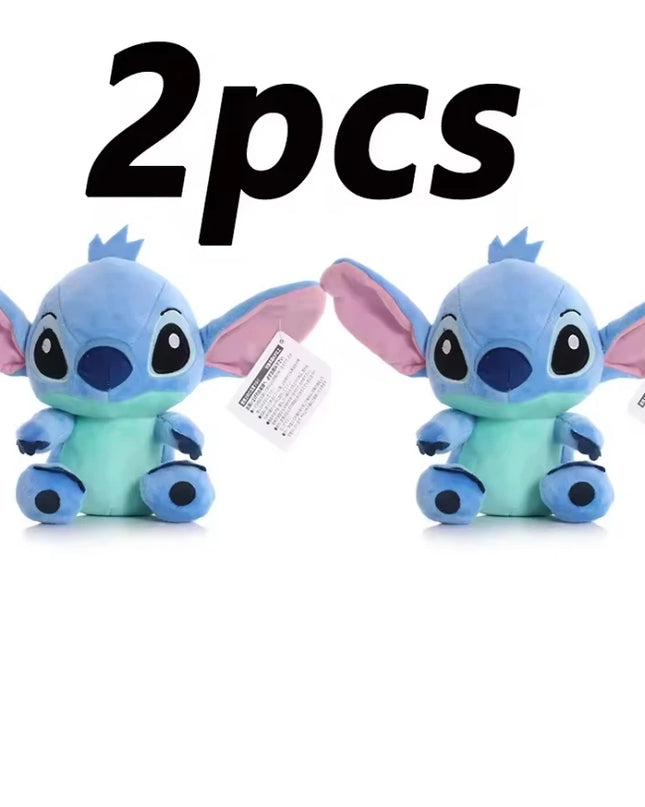 12cm 20cm 25cm Stitch Stuffed Plush Models Cartoon Stuffed Plush Dolls Anime Plush Baby Toys Kawaii Kids Birthday Gift