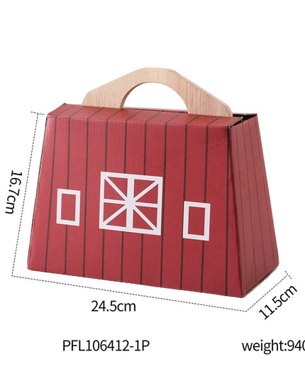 Montessori Game 1Set Of Farm Simulated Wooden Children's Toys Educational Toy Baby Room Decoration Desktop Furnishings Baby Gift