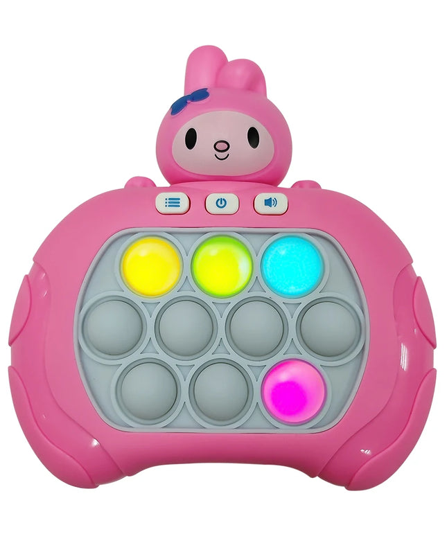 New Kuromi Quick Push Game Pop up Fidget Bubble Electronic Pop it Pro Game Light Stress Relief Toy Adult and Children's Gift toy