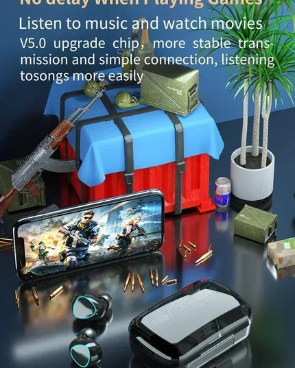 M10 Wireless Headphone Bluetooth Earphones Waterproof Earpieces Sport Earbuds For Huawei Iphone OPPO Xiaomi TWS Music Headset