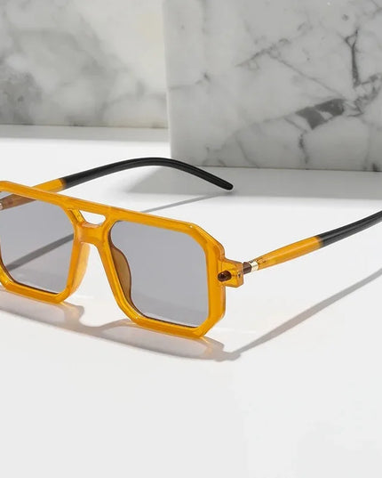 Square Sunglasses For Men Women Blue Light Blocking Shades UV400 Sun Glasses Luxury Thick Frame Eyeglasses Driving Eyewear