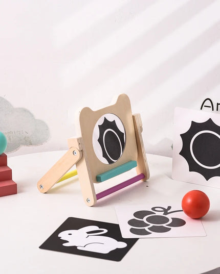 Montessori Wood Toys 0-12Months Baby Colorful Geometry Grasping Board Toys Newborn Sensory Touch Shape Recognition Game Toy Gift