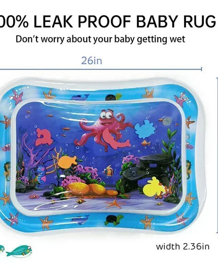 Baby Water Play Mat PVC Inflatable Cushion Infant Tummy Time Summer Toddler Water Pad Kids Early Education Developing Toys Gift