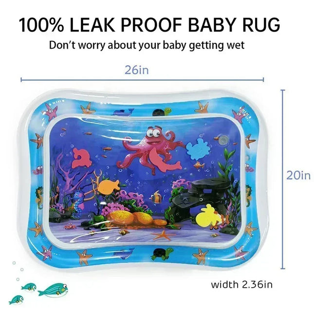 Baby Water Play Mat PVC Inflatable Cushion Infant Tummy Time Summer Toddler Water Pad Kids Early Education Developing Toys Gift