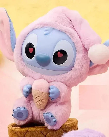 NEW Stitch Eat Something Before Sleep Series Blind Box Plush Dolls Pendant Cute Doll Ornament Mystery Box Surprise Toys Gifts