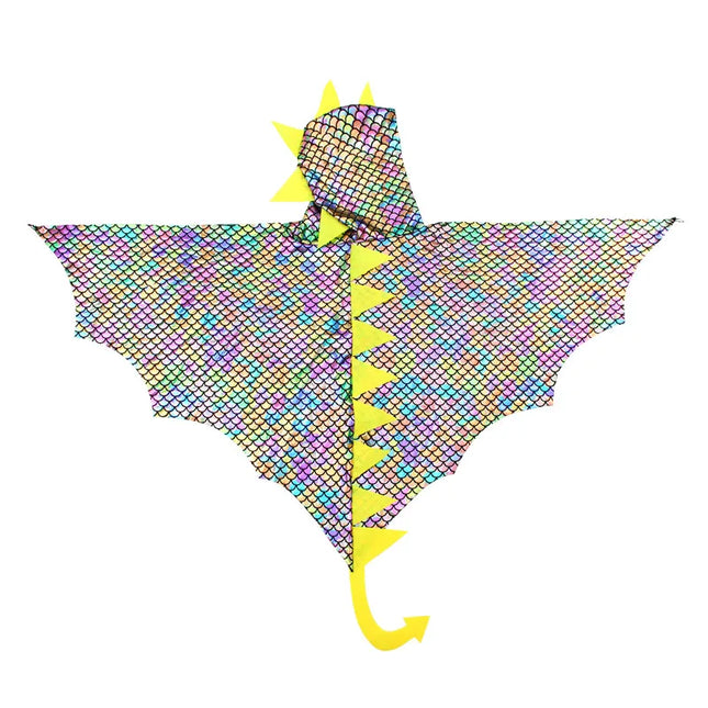 Kids Dinosaur Cosplay Costume Cape Girls Boys Birthday Party Dress Up Halloween Costume