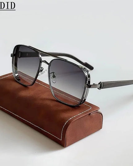 2023 Sunglasses For Men Square Sunglasses Women Trendy Luxe Vintage Fashion Glasses Retro Steampunk Shades Gafas De Sol Hombre