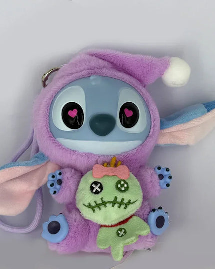 NEW Stitch Eat Something Before Sleep Series Blind Box Plush Dolls Pendant Cute Doll Ornament Mystery Box Surprise Toys Gifts