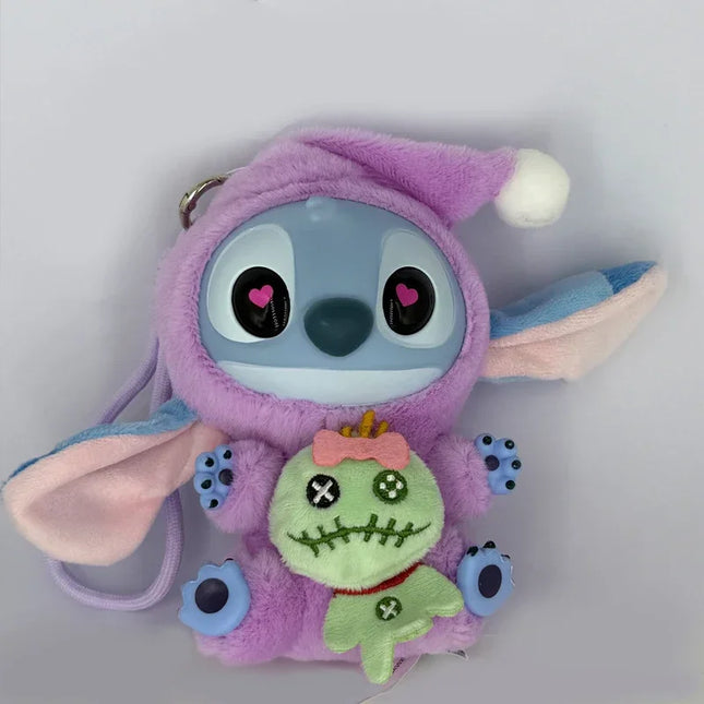 NEW Stitch Eat Something Before Sleep Series Blind Box Plush Dolls Pendant Cute Doll Ornament Mystery Box Surprise Toys Gifts
