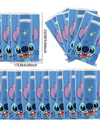 Blue Smile Stitch / 30pcs / 25x17cm