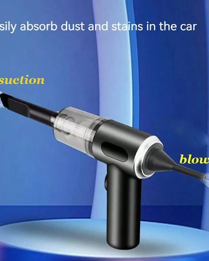 3 In 1 Integrated Suction And Blowing Vacuum Combination Vacuum Cleaner USB Charging Small Car Household Vacuum Cleaner