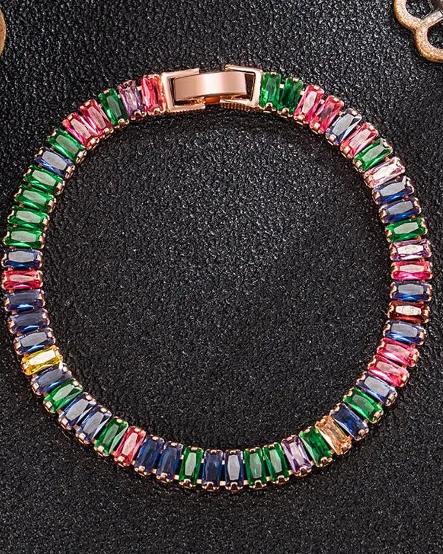 Real 3MM D VVS Moissanite Tennis Bracelet Passes Diamond Sparkling Test Solid S925 Jewelry Wedding Women Gift