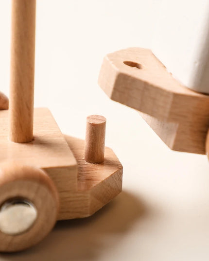 Montessori Toys Wooden Train Birthday Toy Baby Educational Toys Wooden Trolley Baby Learning Toys Number Of Wood Baby Toys Gifts